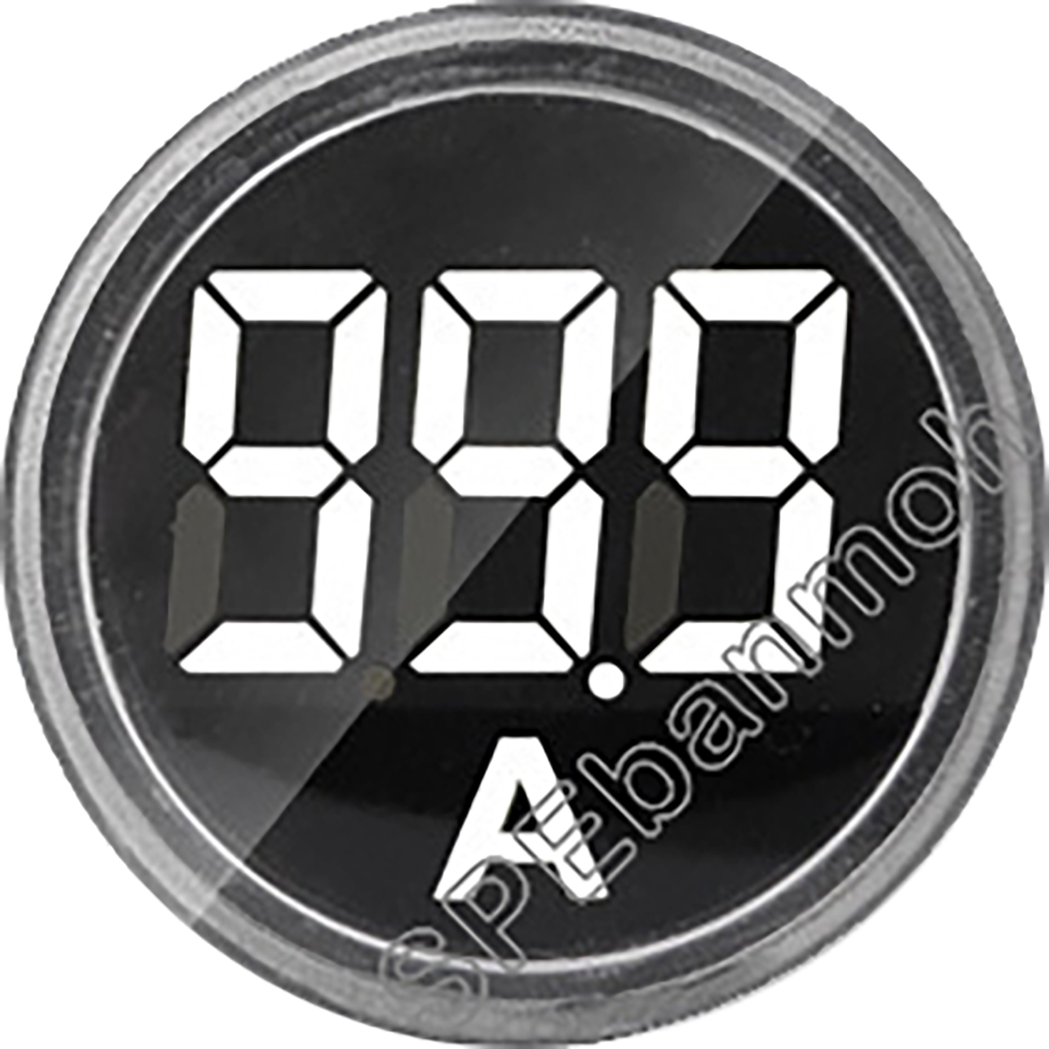 [ 1ชิ้น ] AD16-22DSA สีขาว White ไพล็อตแลมป์ วัดกระเเส หลอดไฟ วัด กระเเส Amp แอมป์ มิเตอร์ หลอดวัด A หลอดวัด A หลอดวัดกระเเสไฟฟ้า AC 0-100A หลอดไฟวัดแอม A 22มม วัดแอม Mini Amp Meter 22mm Lamp Meter หลอดดิจิตอล แสดงผล LED แอมมิเตอร์ วัดกระเเสไฟฟ้า AC 0 - 1