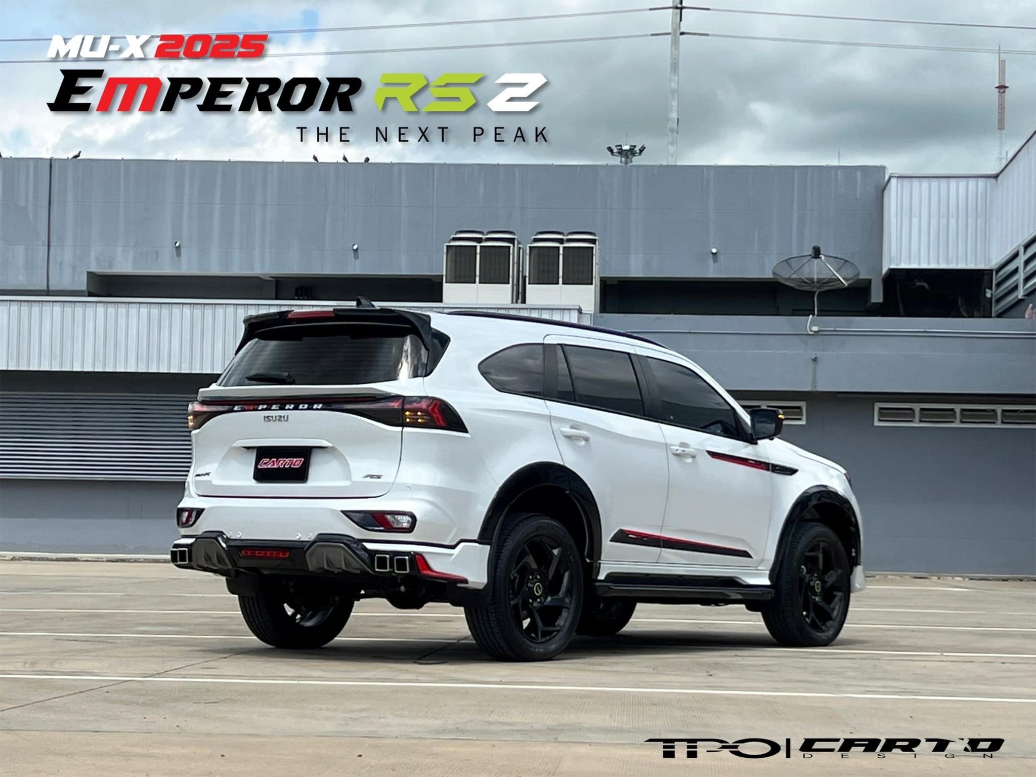 ชุดแต่งสเกิร์ตรอบคัน EMPERROR RS II ( RS ) MU-X 2025