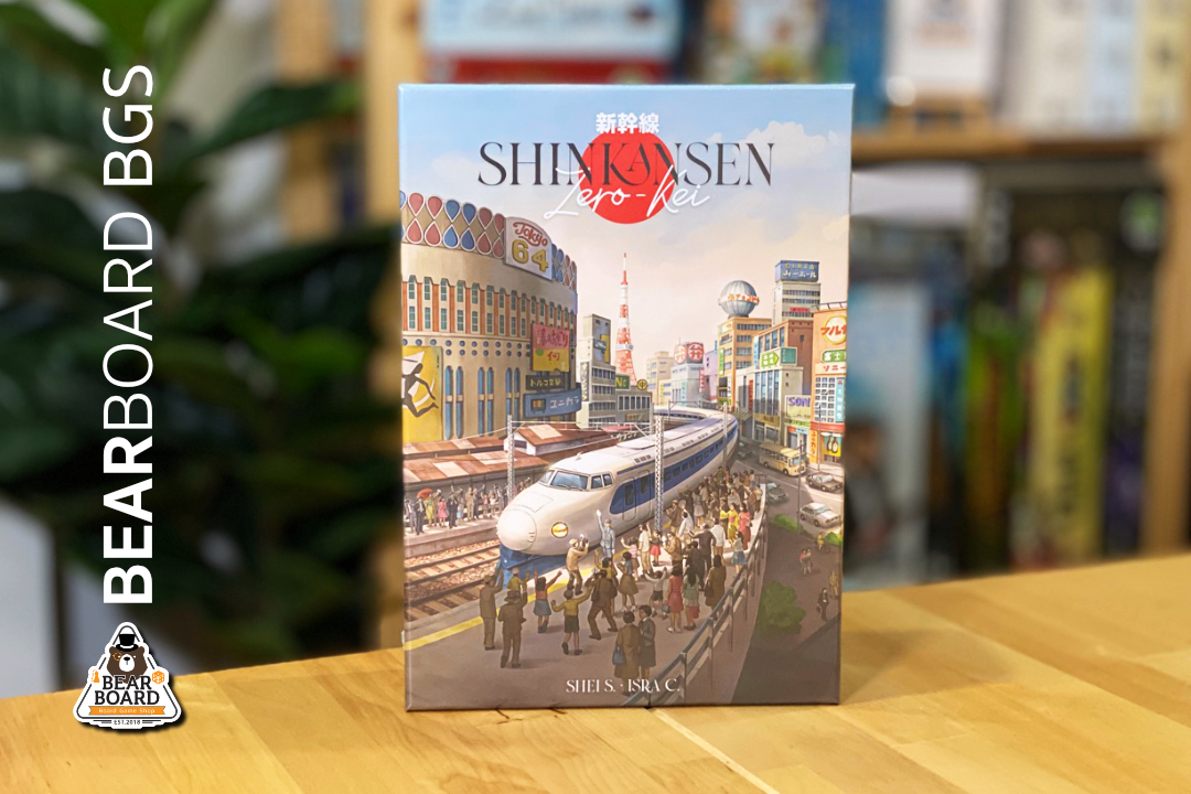 Shinkansen Zero-Kei บอร์ดเกม ของแท้