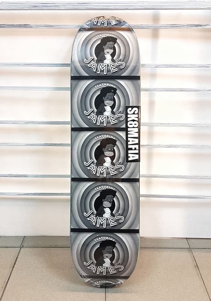 Sk8Mafia JAMES KELLEN IT Skateboard Deck 8''
