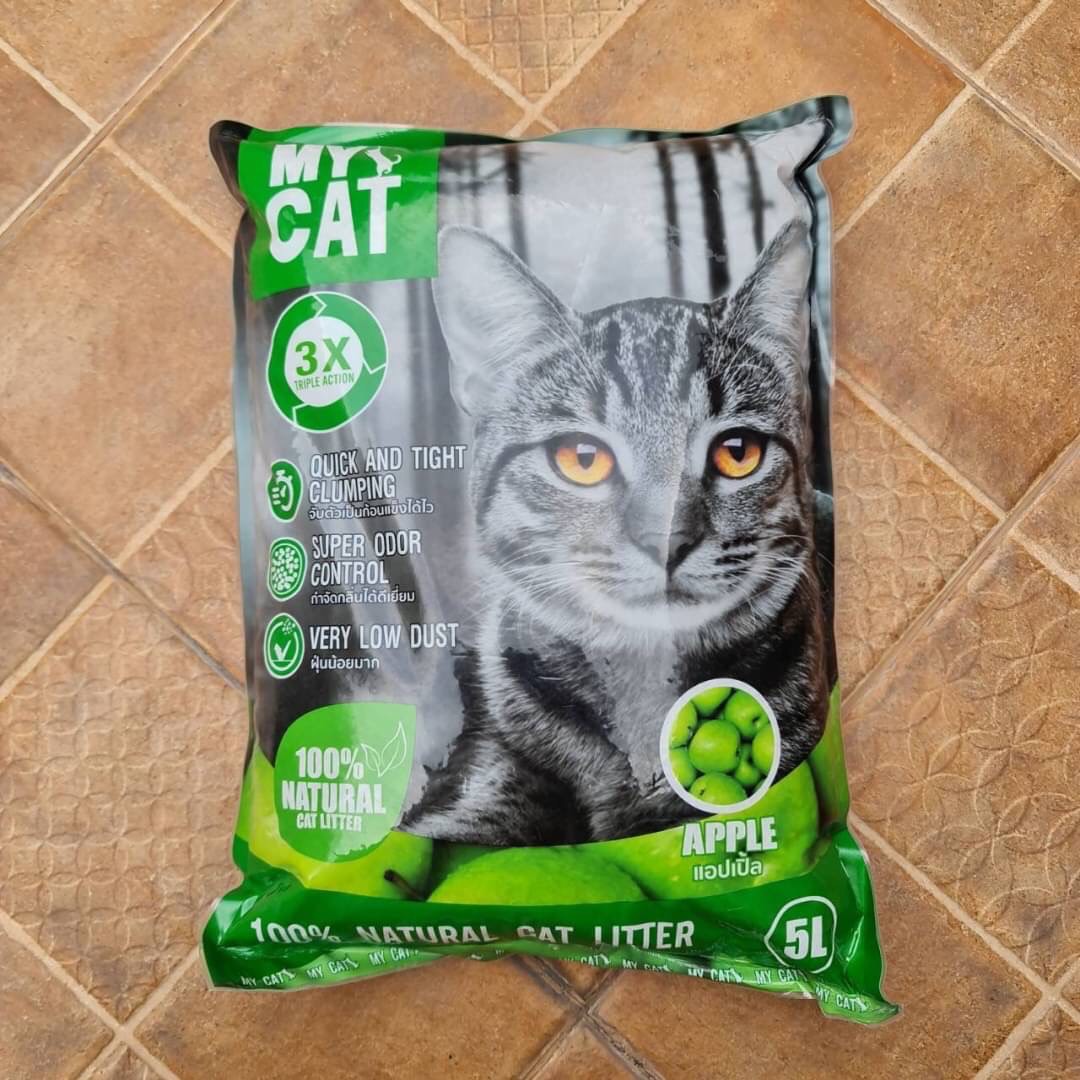 MY CAT ทรายแมว ปริมาณ 5ลิตร (ราคารวมส่ง)