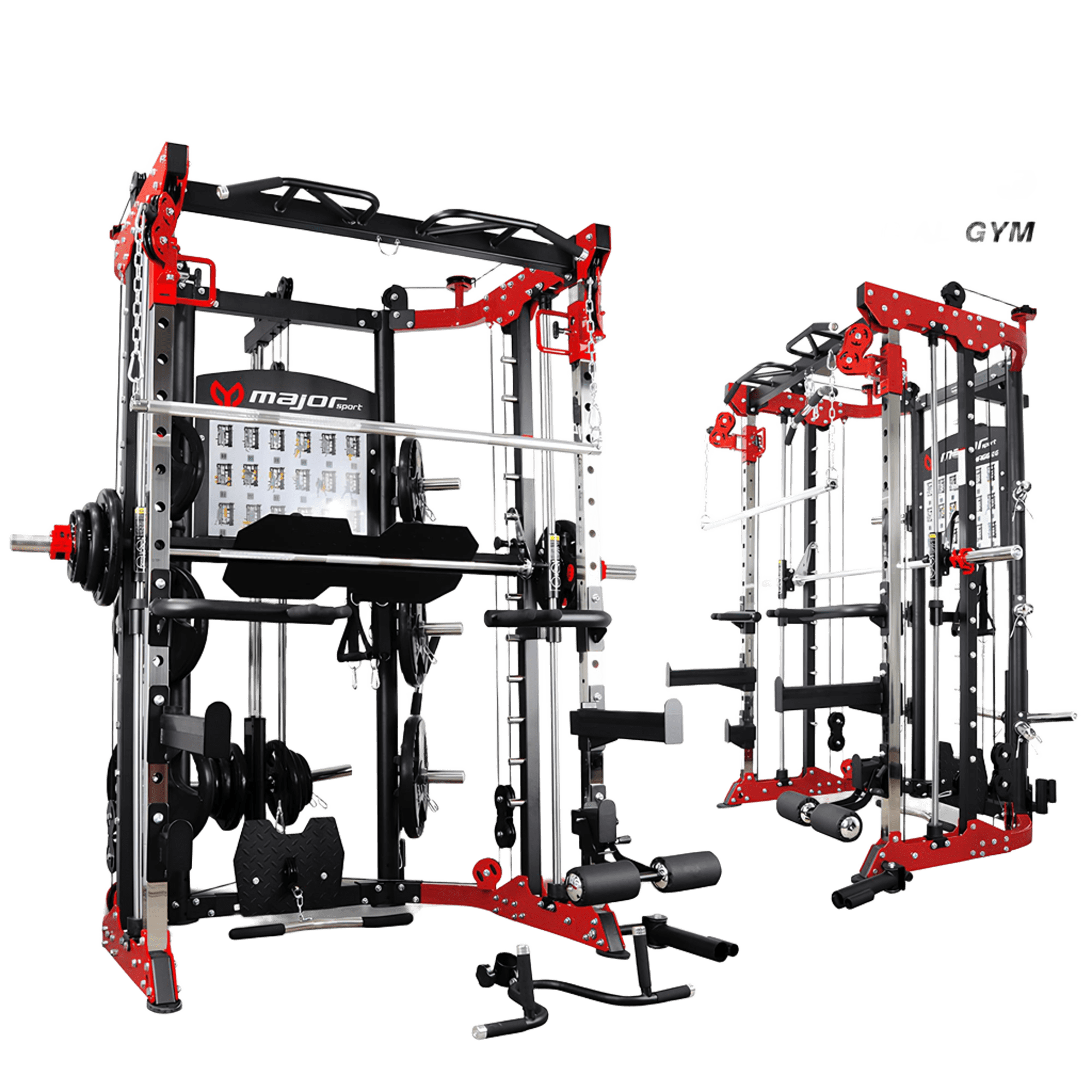 สมิทแมชชีนimagg95 Smith Machine Monster imagg95 plateload ม้า204+แผ่นหุ้มยาง