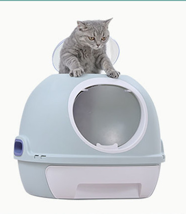 ห้องน้ำแมวแบบโดมรุ่นใหม่ Plasma Deodorization ดับกลิ่นได้ในตัวโดยใช้ไฟฟ้า