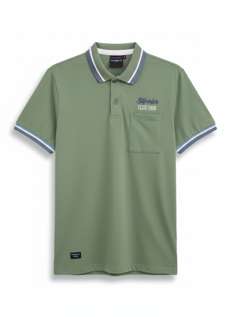 เสื้อโปโลไซส์ใหญ่ Polo เสื้อผู้ชายอ้วน แฟชั่น #NR68118 ไซส์ใหญ่ 2XL , 3XL , 4XL