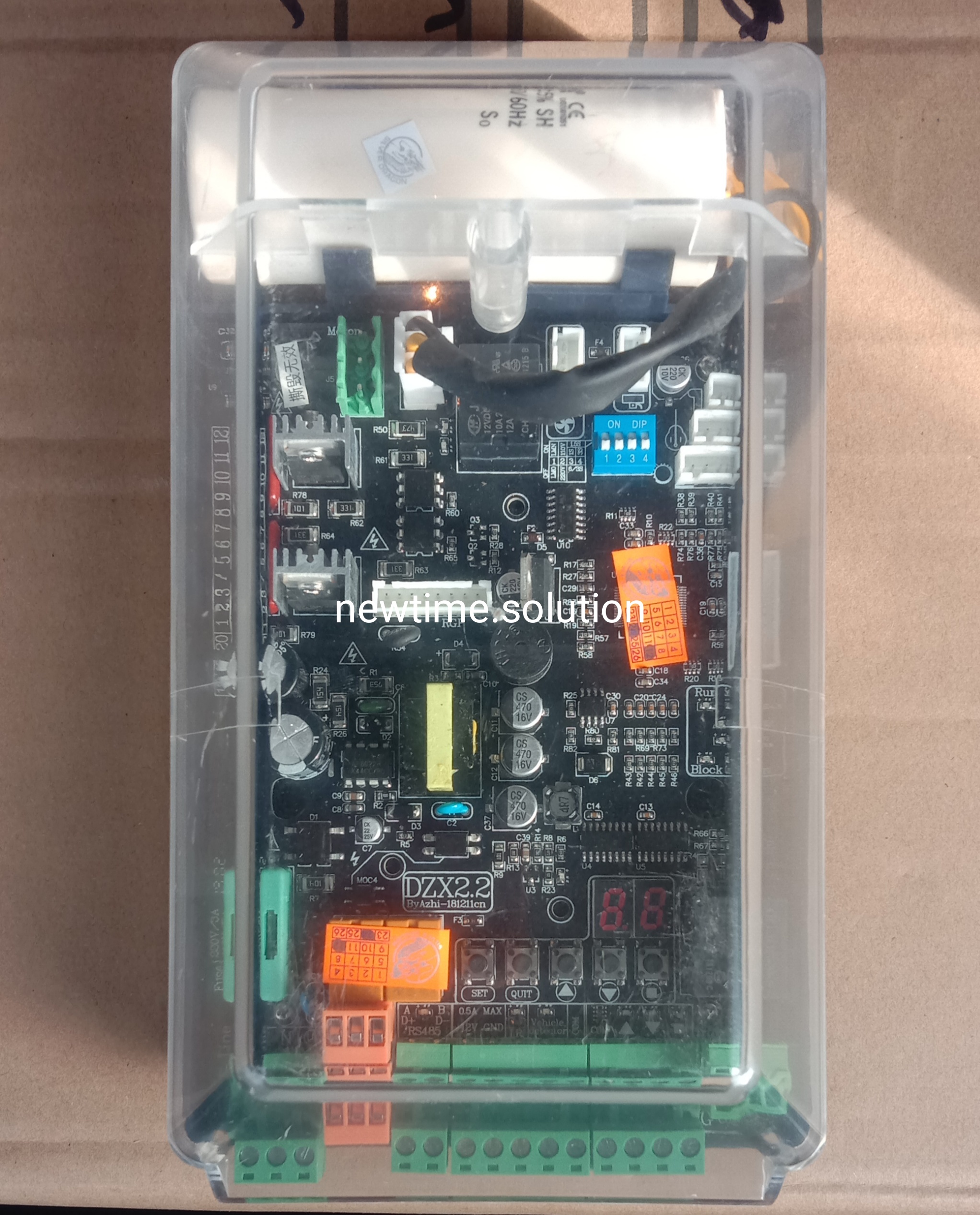 บอร์ดคอนโทรลไม้กั้นรถ