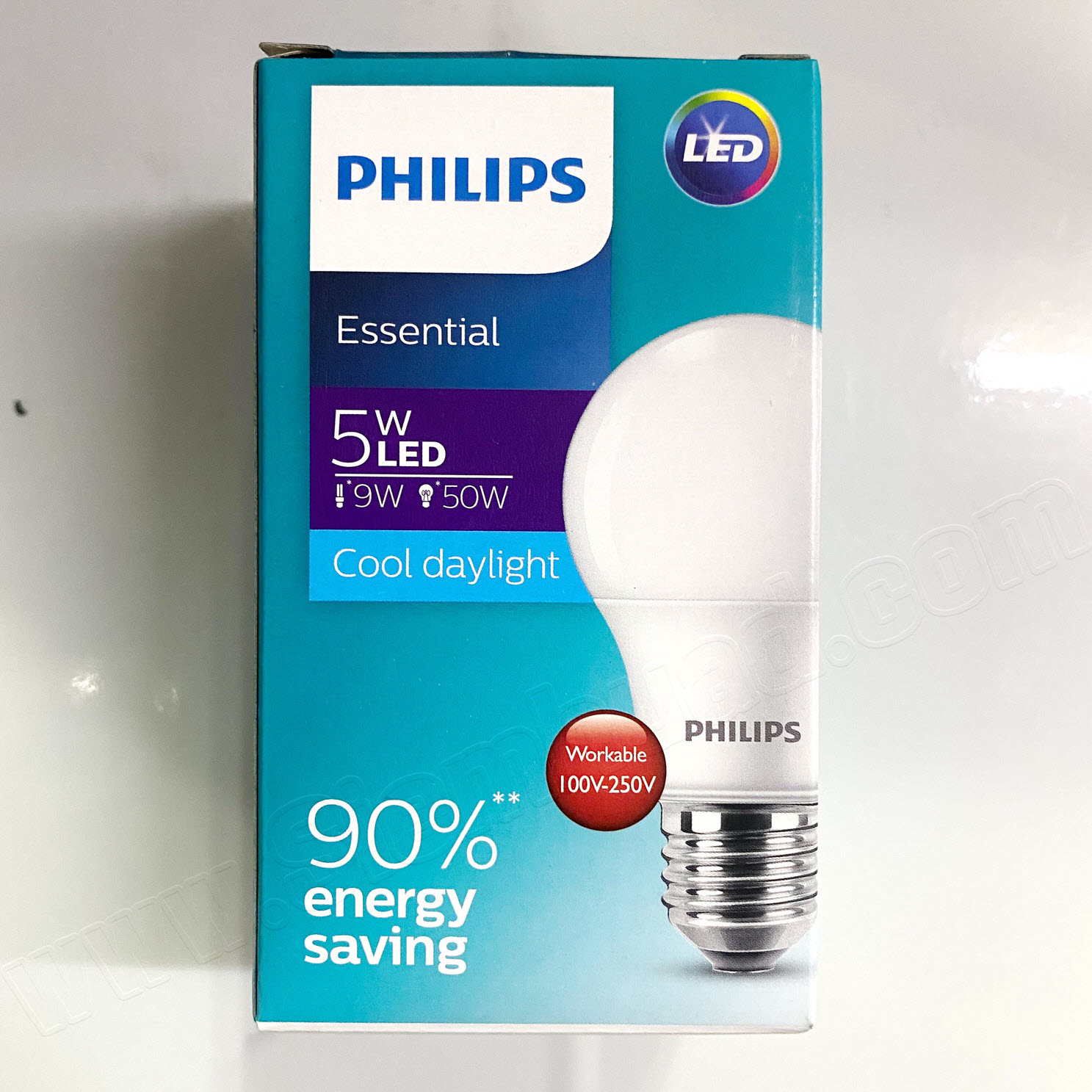 หลอด LED BULB / Essential รุ่น ประหยัด (PHILIPS) ขนาด 5W 7W 9W 13W มีแสงขาว และวอมไวท์ - cool daylight / warm white ขั้ว E27