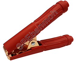 [ 1 คู่/ดำ1 แดง1 ] AL-009 500A ปากคีบ ดำ-แดง Alligator Clip
