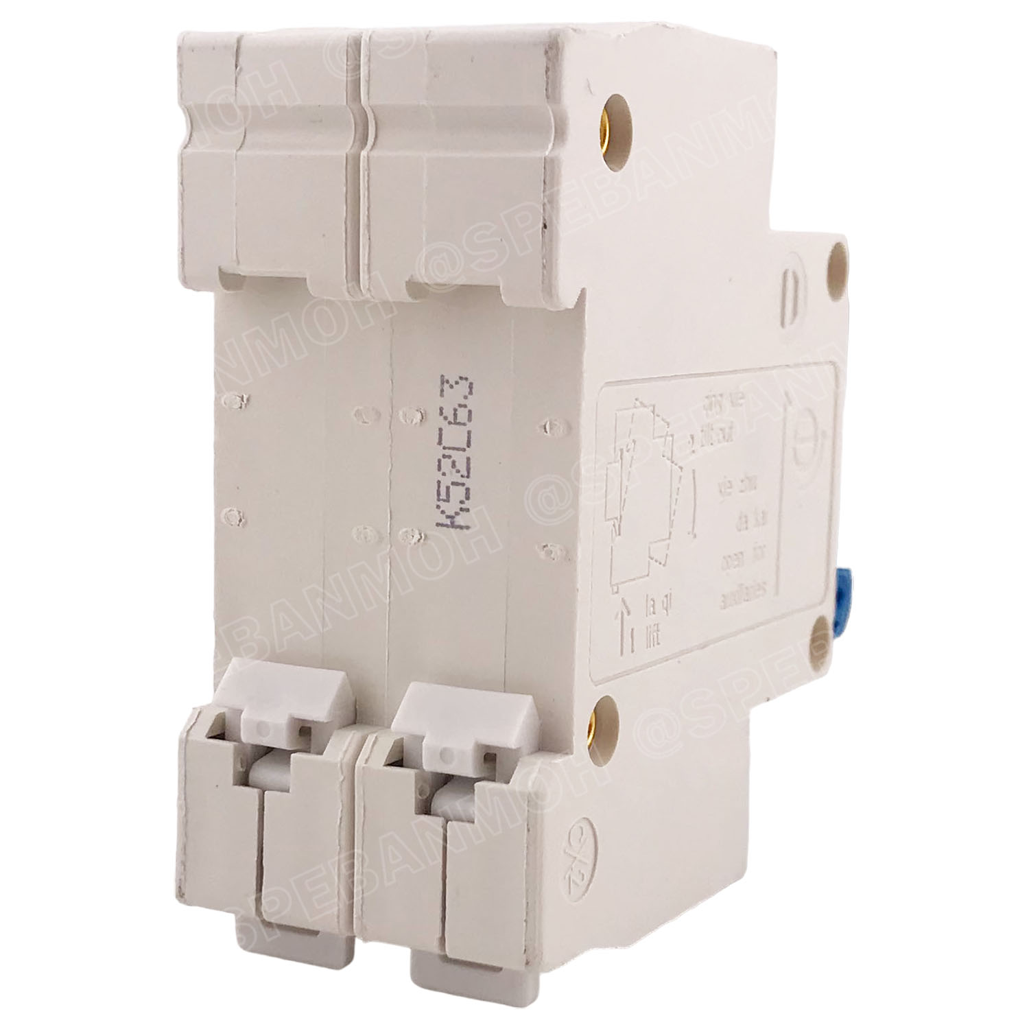 [ 1ชิ้น ] FB1-63-2P 63A BF เบรกเกอร์ ดีซี 2P 63แอมป์ 2Pole DC Breaker 600 VDC DC Circuit Breaker 2P สำหรับงาน solar cell เบรกเกอร์ไฟฟ้าโซลาร์เซลล์ DC ป้องกันกระแสเกิน ใช้ได้กับไฟฟ้ากระแสตรง DC เบรกเกอร์ 2โพล Solar Breaker เซอร์กิตเบรกเกอร์ MCB Breaker