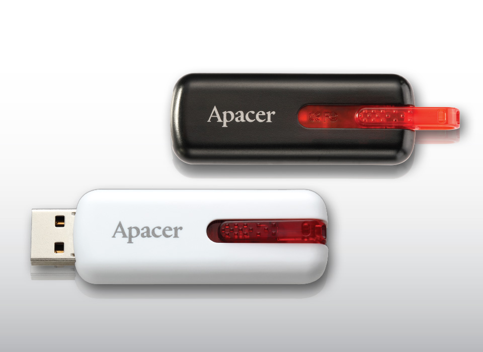 Apacer 16GB AH326 สีดำ รับประกัน ศูนย์ไทย 5 ปี