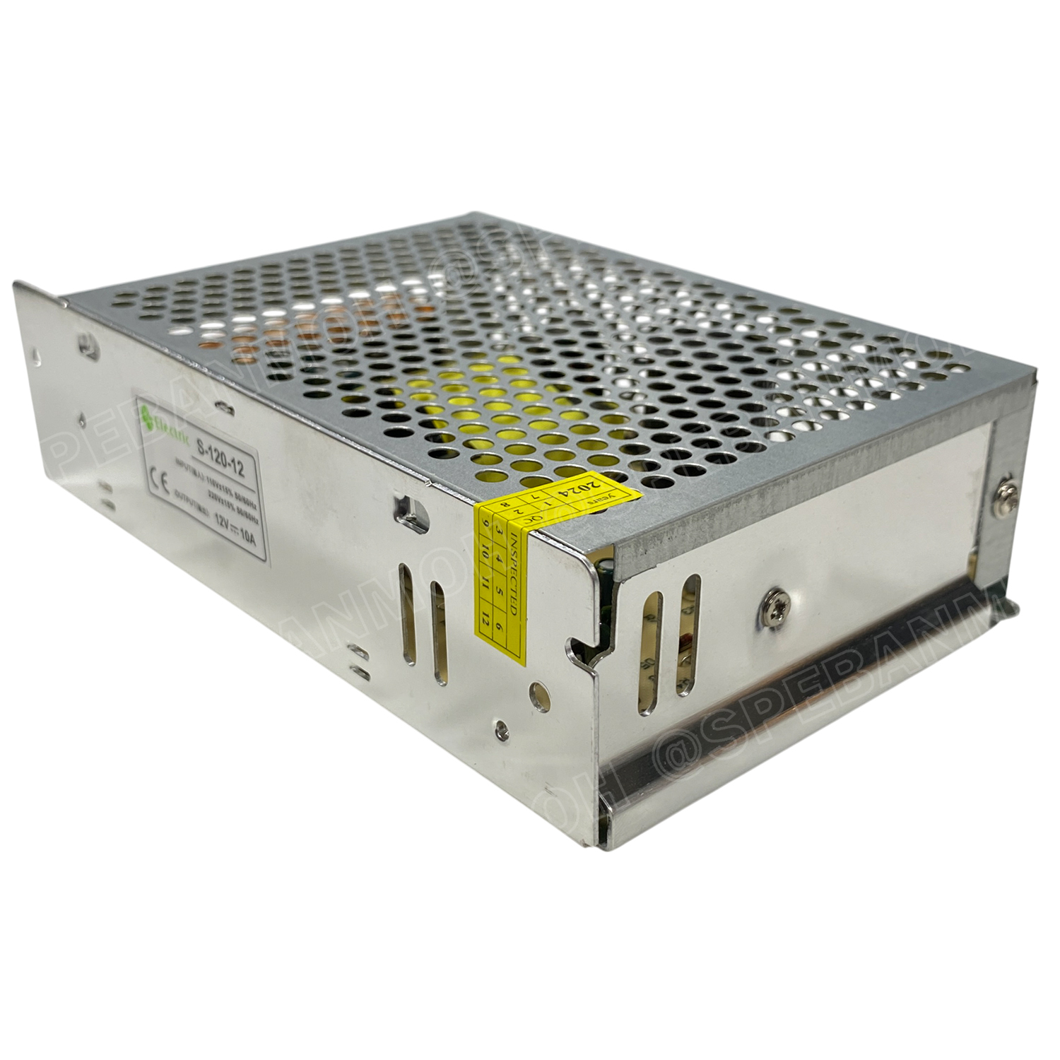 [ 1 ชิ้น ] S-120-12 Switching Power Supply สวิทช์ชิ่ง พาวเวอร์ซัพพลาย 120W 12V 10A Switching Power Supply 12VDC 120วัตต์ แหล่งจ่ายไฟ แบบสวิตชิ่ง 12 โวลต์ ซัพพลายจ่ายไฟ Output 12VDC เพาเวอร์ซัพพลาย โวลต์ ดีซี ตัวแปลงไฟ หม้อแปลง ไฟเข้า 110V / 220V AC to 12V