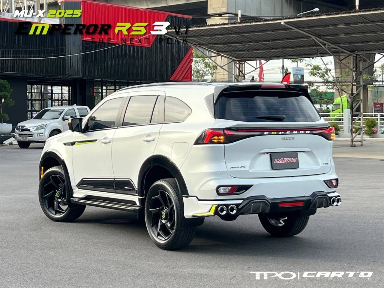 ชุดแต่งสเกิร์ตรอบคัน EMPERROR RS III ( RS ) MU-X 2025