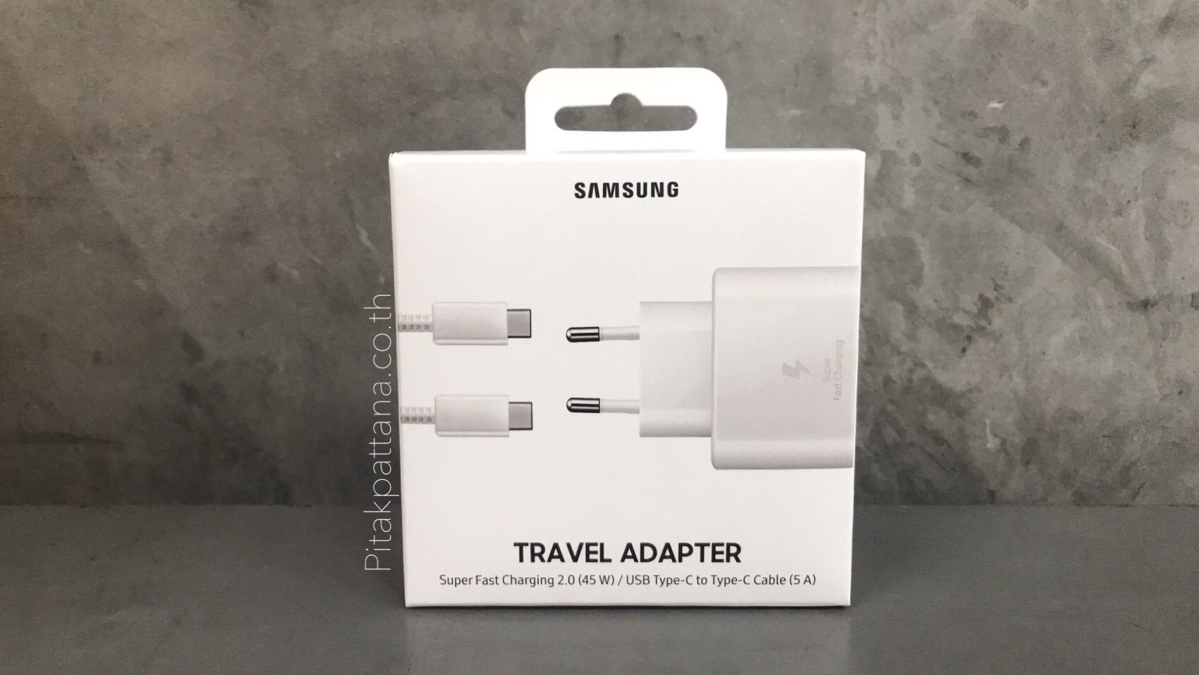 Samsung Fast Charging Travel Adapter (45W) EP-TA845XWEGWW (White) แท้ประกันศูนย์