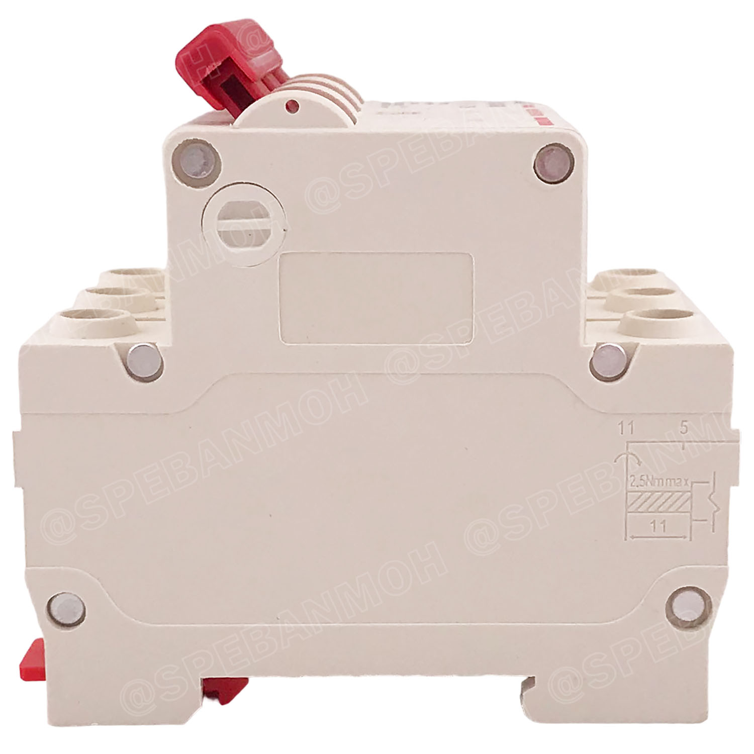 DZ47-63-3P 16A เบรกเกอร์เมน ยึดรางปีกนก 3P 16A AC Circuit Breaker เบรกเกอร์ตัดไฟเกิน 3โพล 16แอมป์ คัดเอาท์ ป้องกันกระแสเกิน Overload ป้องกันการลัดวงจร Short circuit เบรกเกอร์ตัดไฟ เบรกเกอร์ลูกย่อย Ac Circuit Breaker ไฟบ้าน 230V/400V AC มินิเซอกิตเบรก