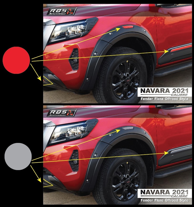 คิ้วล้อ STD. OFFROAD NAVARA 2021