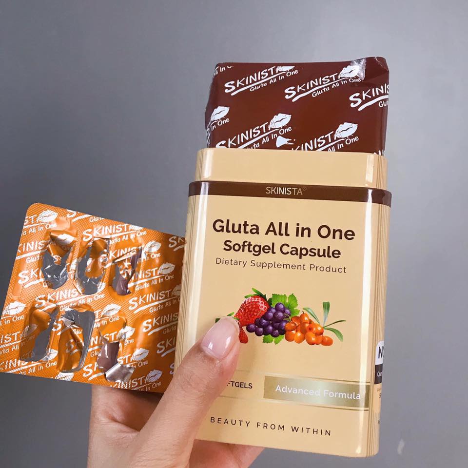 Gluta All in one” #สูตรใหม่ กล่องเหล็ก