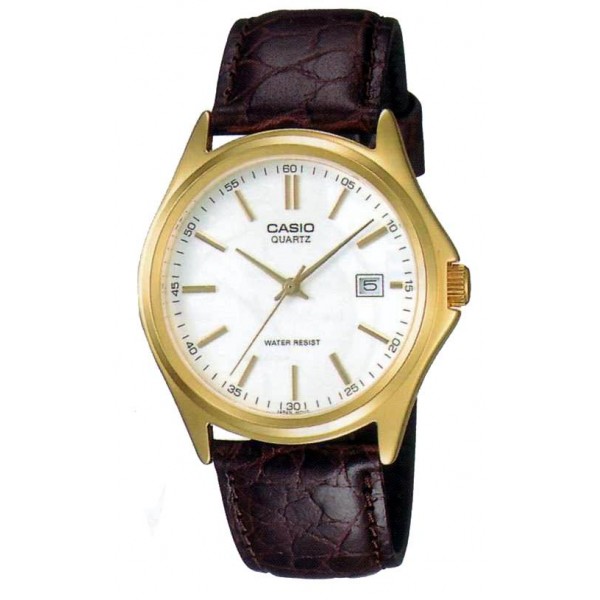 CASIO Standard รุ่น MTP-1183Q-7ADF สีน้ำตาล มีวันที่ สินค้าของเเท้