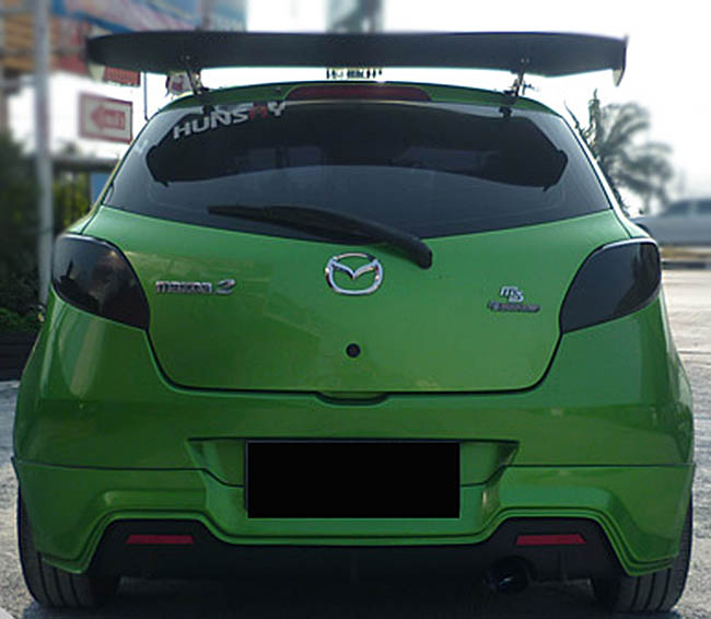 สเกิร์ตหลัง LIMITED MAZDA 2 5 ประตู 2010-2014