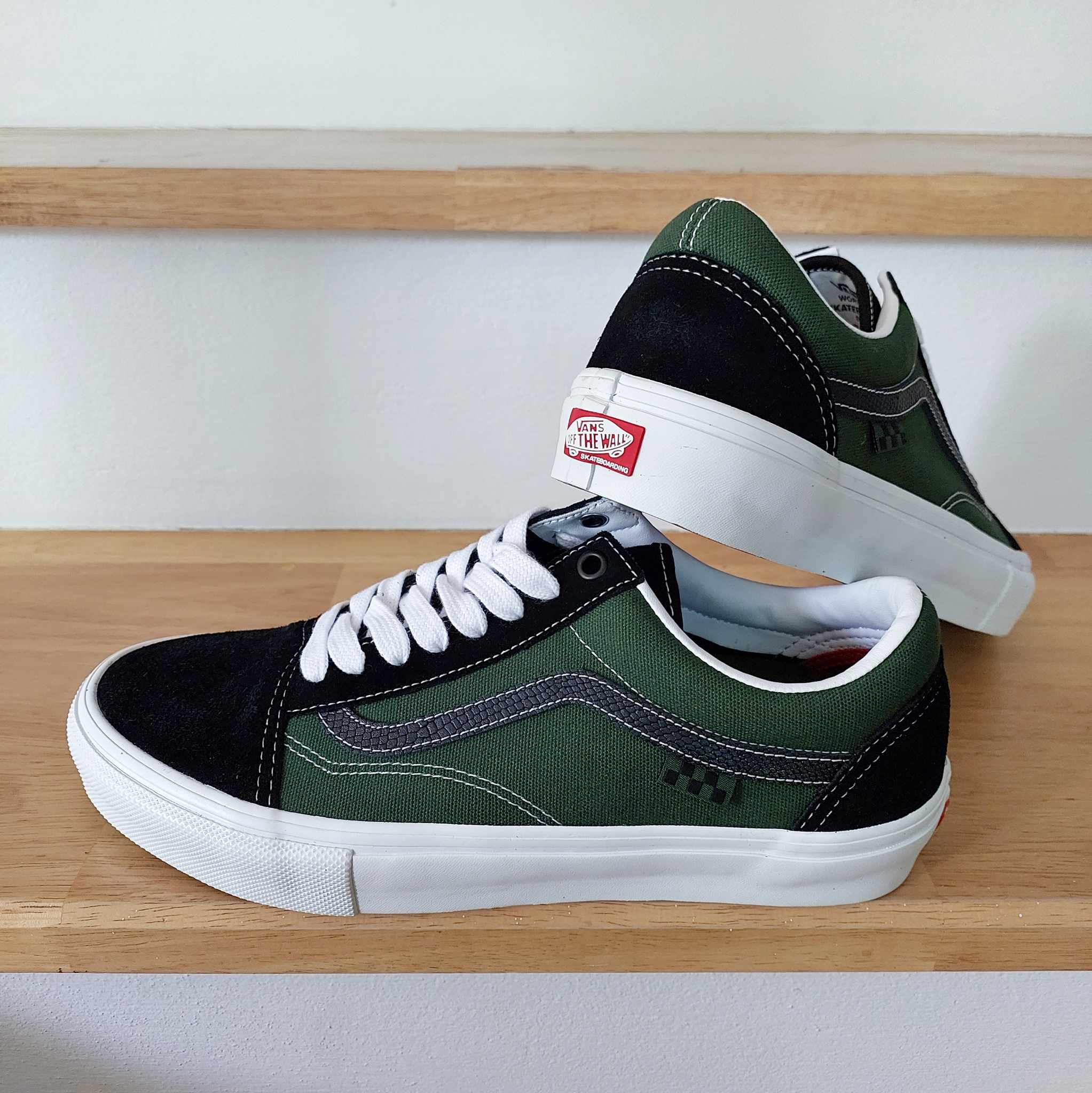 Vans Skate Old Skool Safari Black/Greenery