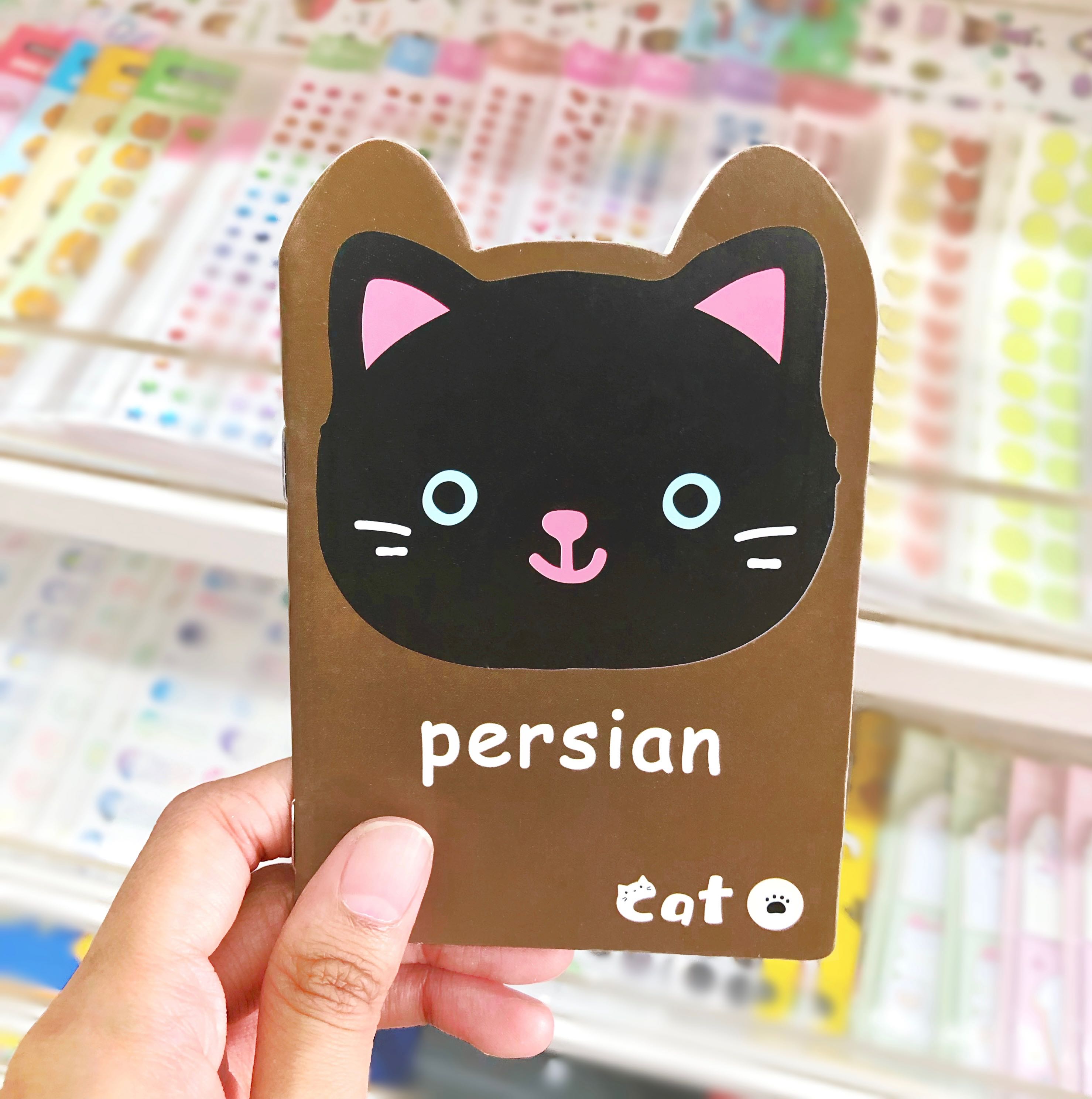 สมุดโน๊ต สมุดจดบันทึก สมุดไดคัท รูปสัตว์ รุ่น K080 LUCK BOBO