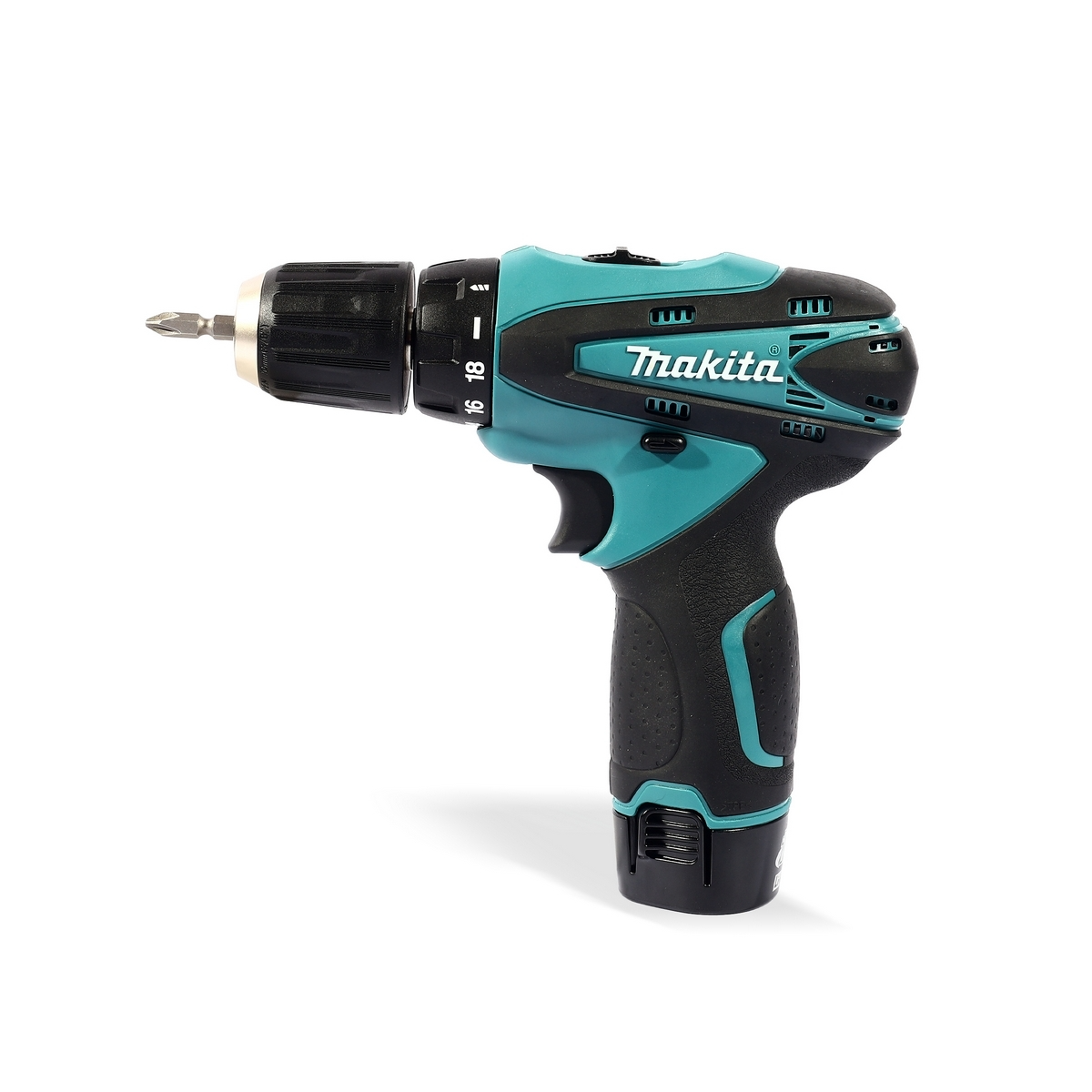 MAKITA สว่านไขควงไร้สาย 10.8V. 10มิล (3/8นิ้ว) รุ่น DF330DWE แบต 1.3Ah.x2 พร้อมแท่นชาร์จ