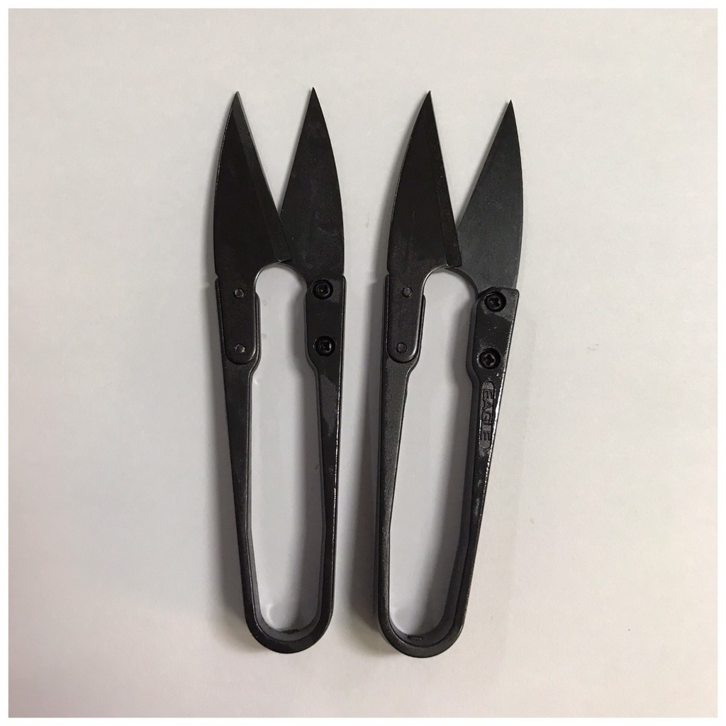 กรรไกรก้ามปู กรรไกรไฟเบอร์สีดำแท้ กรรไกรสำหรับตัดเศษผ้า GREAT KNIVES