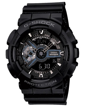 CASIO G-SHOCK รุ่น GA-110-1BDR สีดำ สินค้าของเเท้ รับประกันศูนย์ CMG 1ปี
