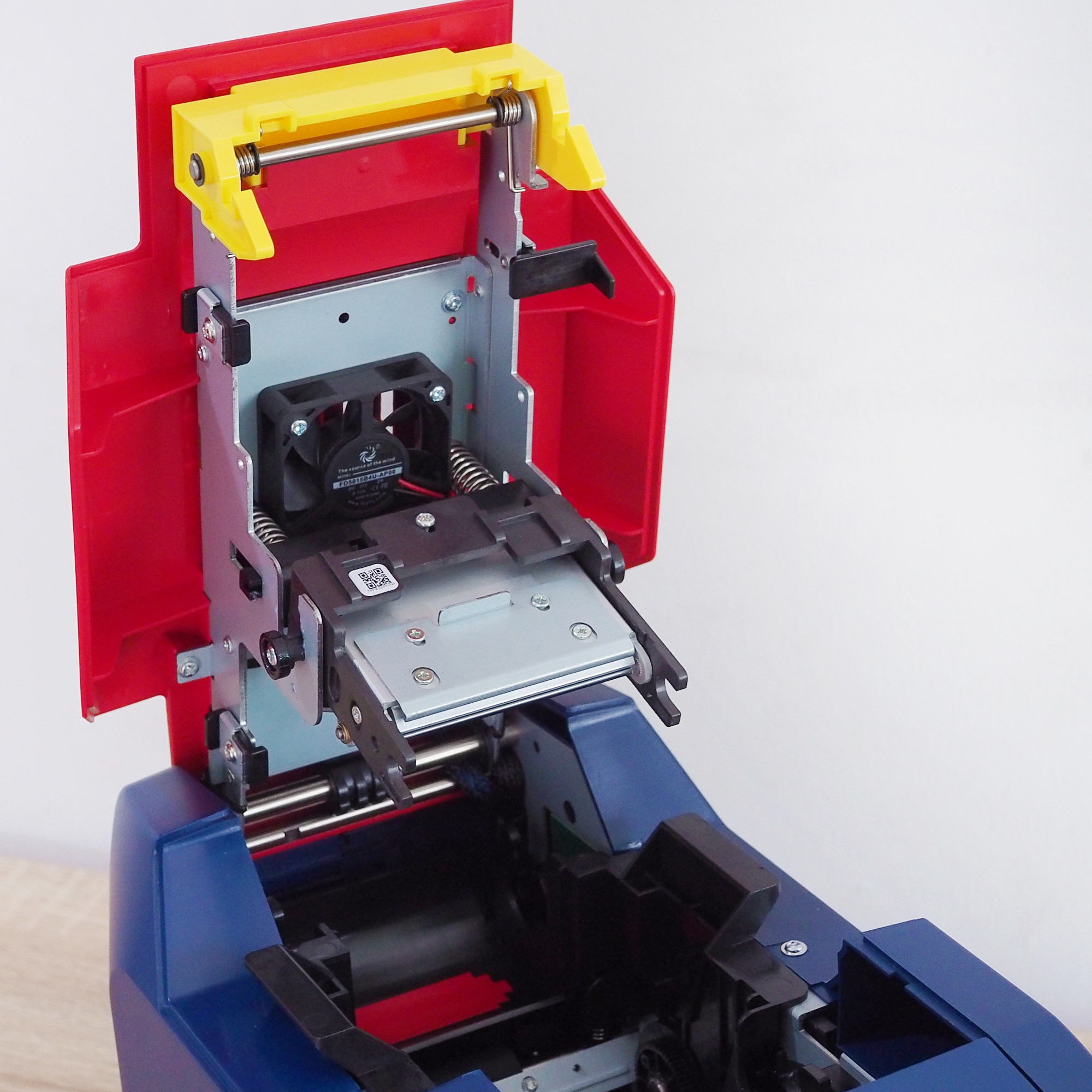 เครื่องพิมพ์บัตรพลาสติก พิมพ์บัตรพนักงาน บัตรข้าราชการ บัตรประจำตัว บัตรนักเรียน แบบสองหน้า Card printer Thermal dye-sublimation direct to card Seaory S22 Dual sided