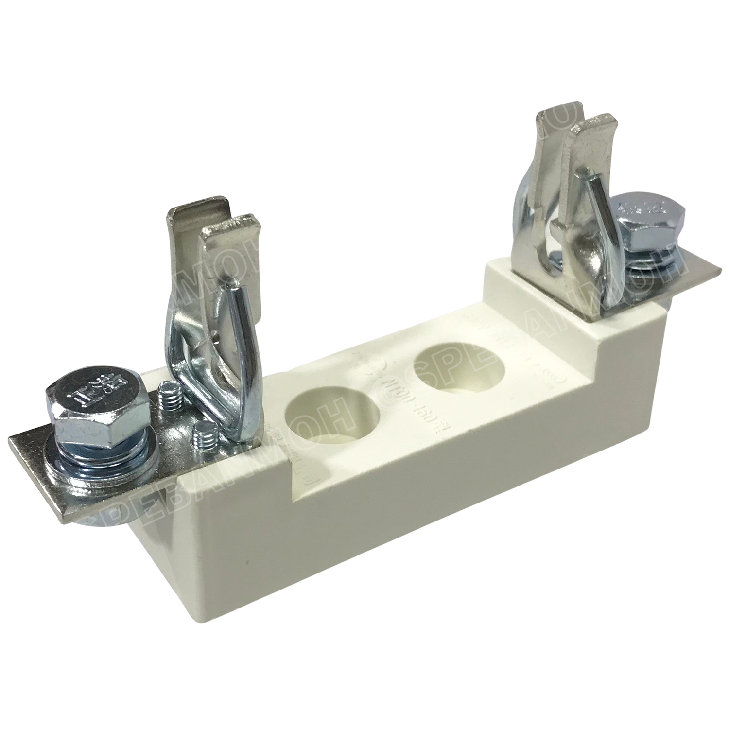 [ 1 ชิ้น ] NT00-160 Fuse Holder กระบอกฟิวส์ใบมีด ฟิวส์แรงต่ำ NT00 FUSE Holder NT00 gL NT000 กระบอกฟิวส์ สำหรับฟิวส์แรงต่ำ ป้องกันการลัดวงจร กระแสเกิน Rail Mount Fuse Holder for 00 Fuse 1P 2P 3P HRC Low Voltage Quartz Sand Knife Type Fuse Base