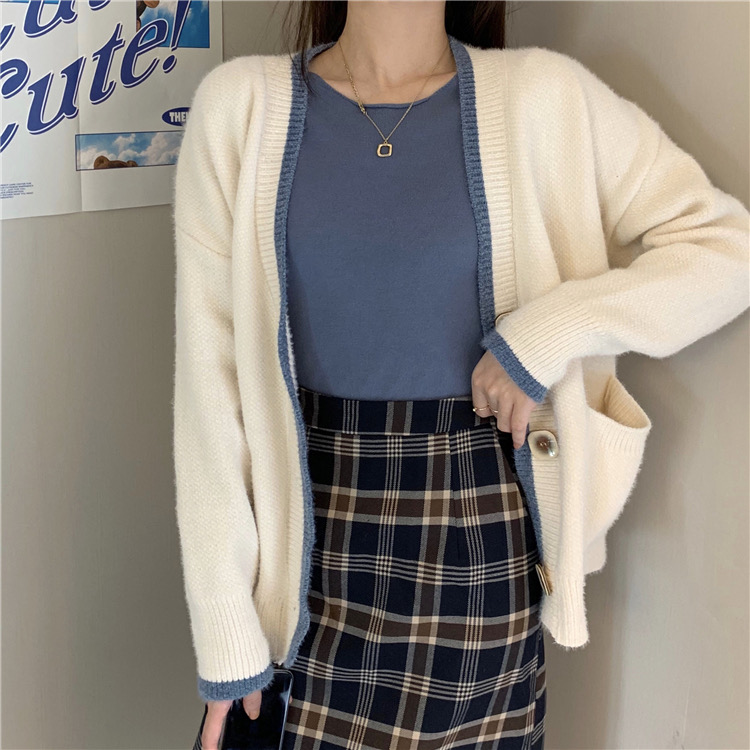 Poppy Cardigan คาร์ดิแกน ทูโทน