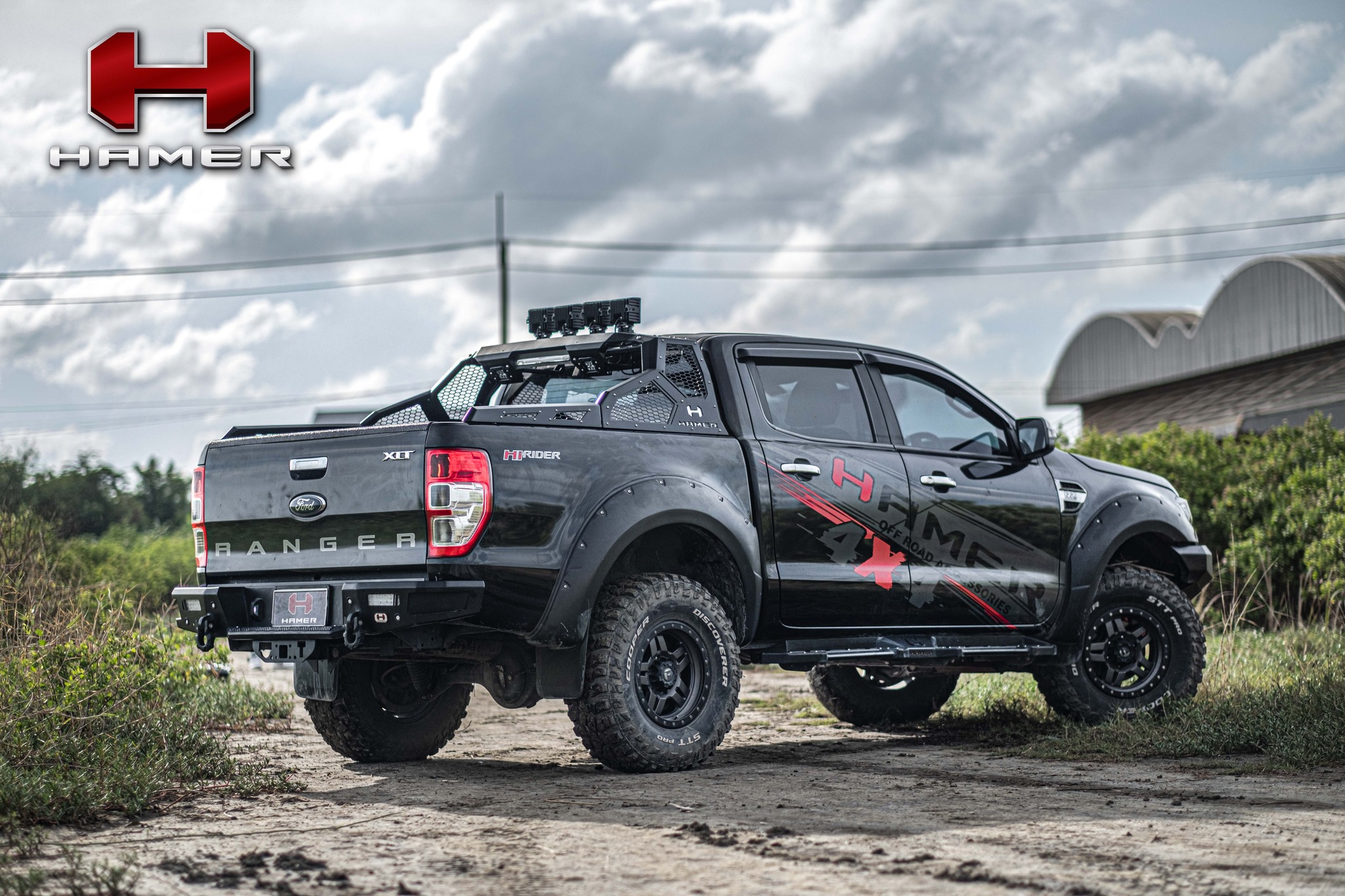 โรบาร์ HAMER รุ่น WARRIOR PLUS Ford Ranger 2012-2021