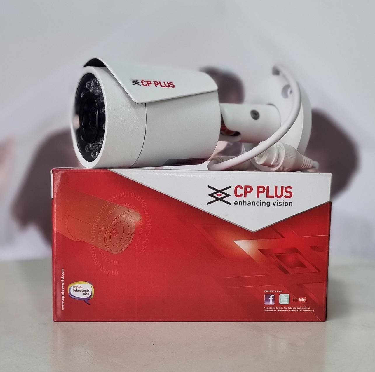 กล้องวงจรปิด CP Plus ๊ UNC-TA10L3S 1MP,3.6MM,30M IR,IP Bullet