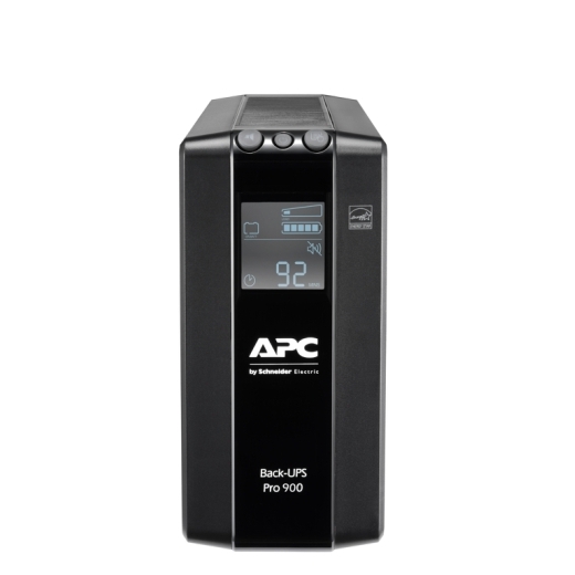 เครื่องสำรองไฟ APC BR900MI Back UPS Pro BR 900VA, 6 Outlets, AVR, LCD Interface II รับประกัน 3 ปี