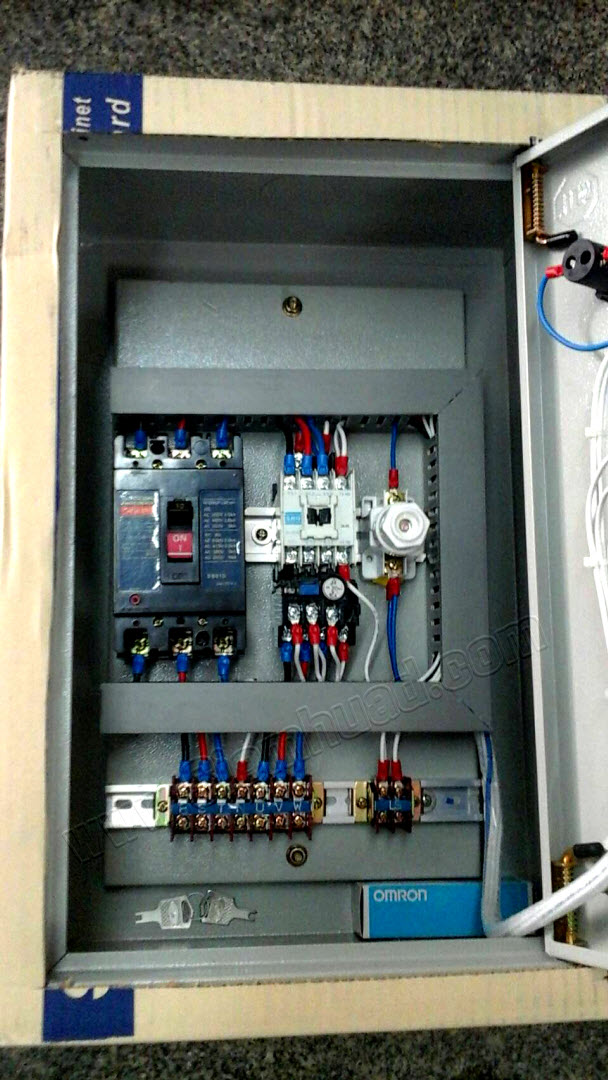 ตู้คอนโทรล ตู้ไซด์แบบธรรมดาควบคุมกระแสไฟและอุปกรณ์ (อุปกรณ์ WALL MOUNTING CABINET (KJL) MOLD CASE CIRCUIT BREAKER, Fuse, Control Switch, MAGNETIC CONTACTOR )