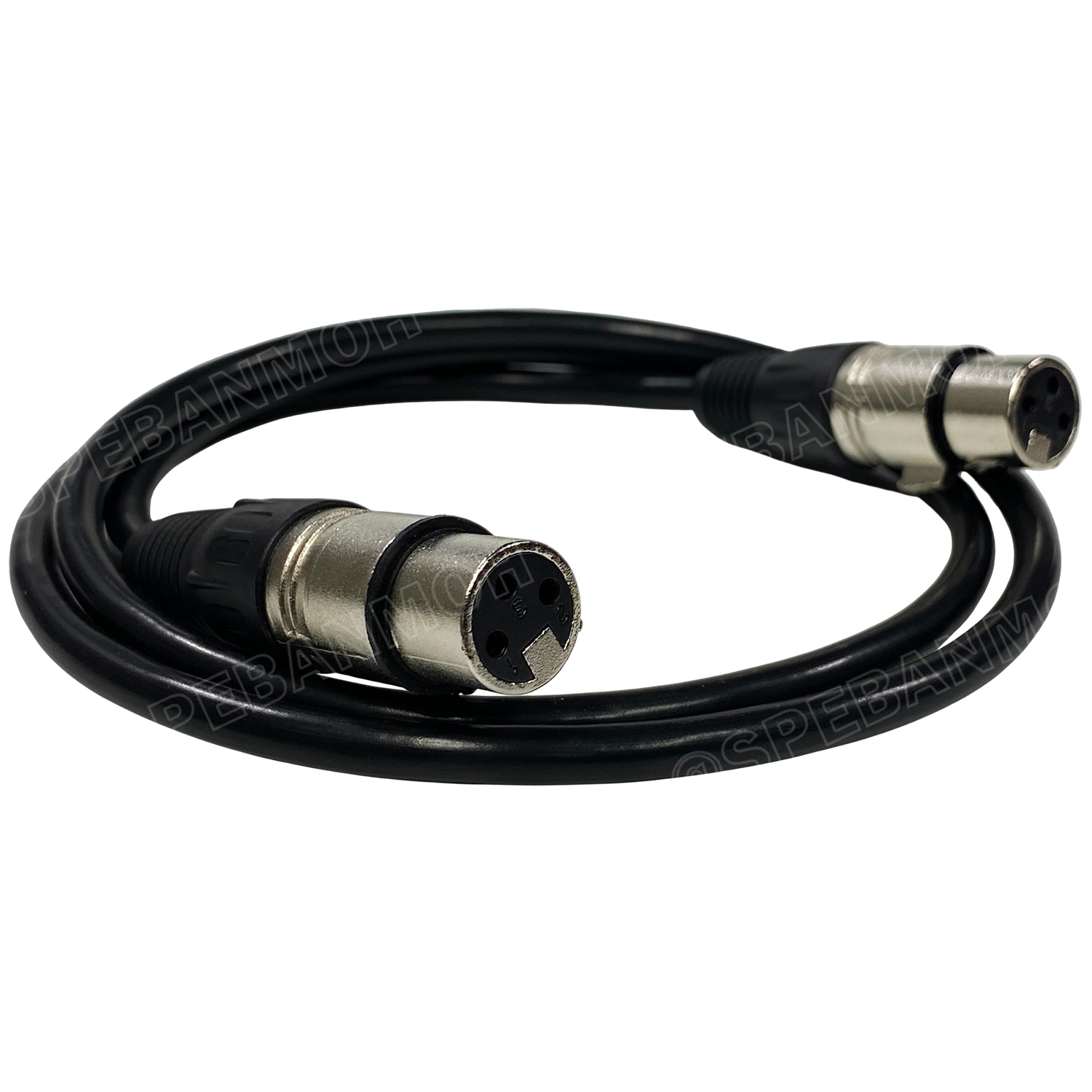 [ 1 เส้น ] SSF-XLR-FF สายสัญญาณ XLR เมีย ออก XLR เมีย สายสัญญาณ XLR Male to XLR Male Cable TRS to แคนนอน สาย STEREO แคนนอน สายไมค์สเตอริโอ สายแจ็คไมค์สเตอริโอ สายสัญญาณสำเร็จรูป Shield Stereo Cable ลวด CCAM แจ็คแคนนอน XLR Canon