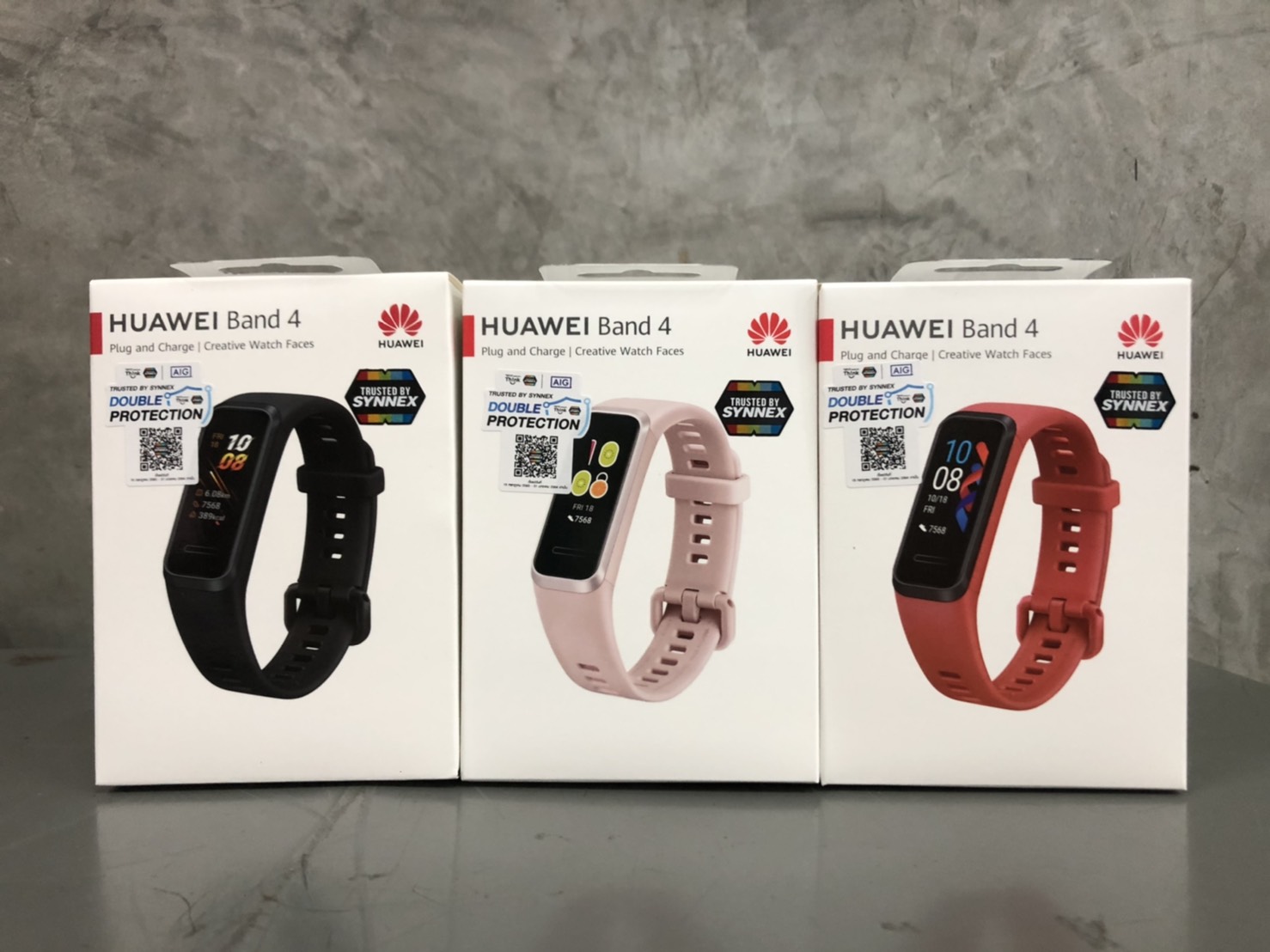 HUAWEI Band 4 ชาร์จได้ง่าย ใช้ได้นาน รับประกันศูนย์ไทย 1 ปี (12-month warranty by Huawei)