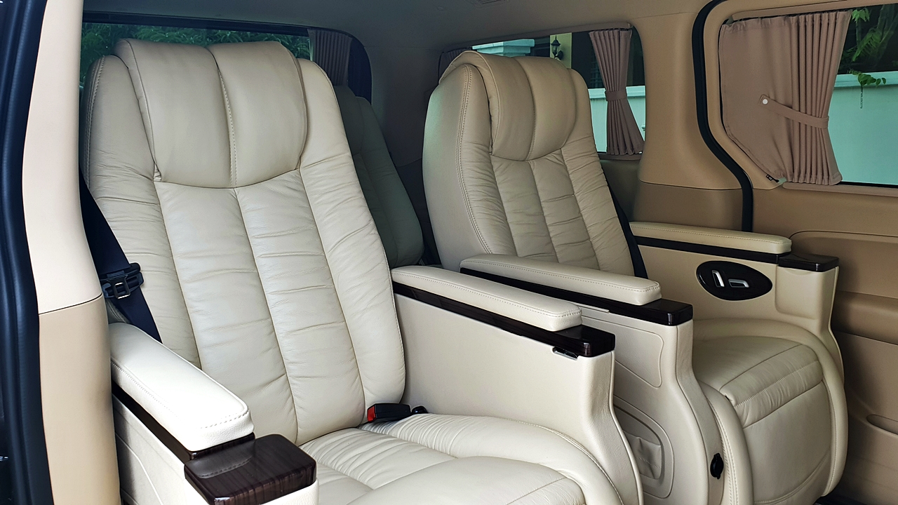 เบาะ VIP ไฟฟ้า HYUNDAI H-1 staria และ starex [ ทรงโซฟา]