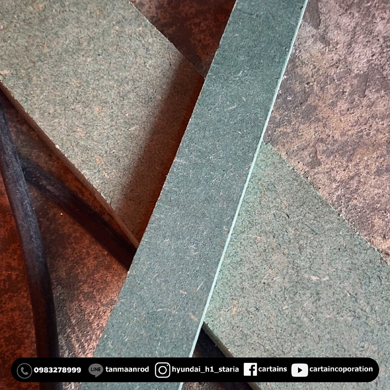 ปูพื้นไม้ลามิเนต ลายไม้แท้ staria