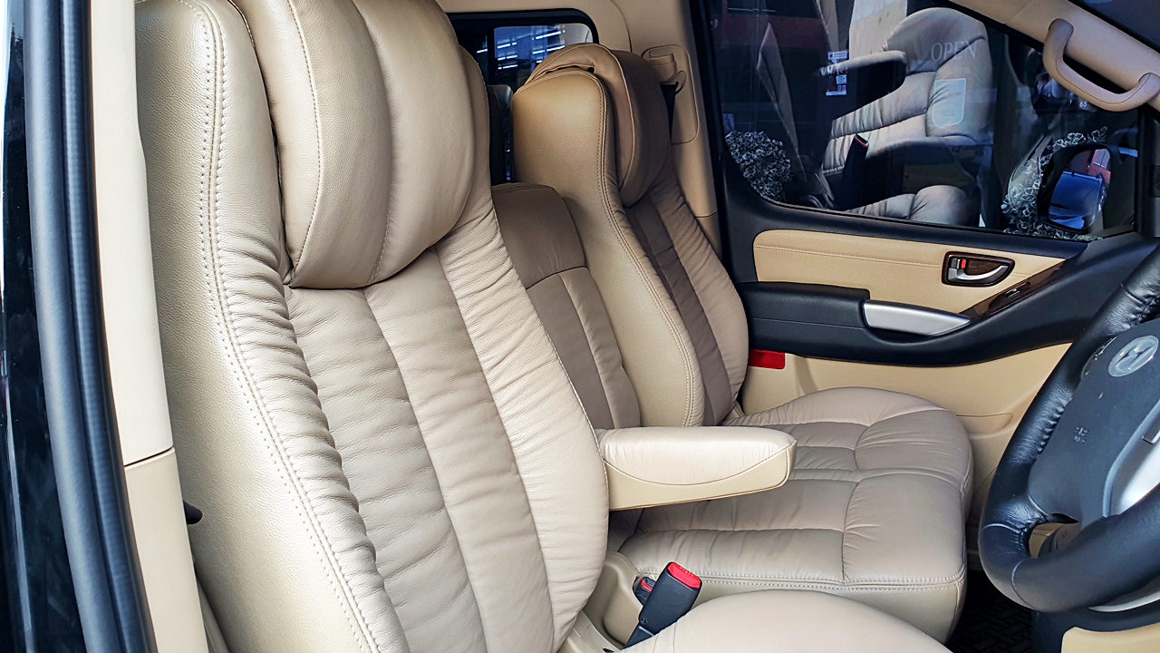 HYUNDAI H-1 ELITE 2019 ลูกค้าเขตกรุงเทพ [เบาะVIP,เบาะท้ายหนัง,เคาเตอร์,พรม]-ฐ2960