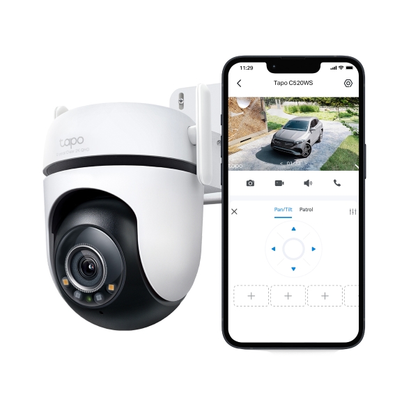 TP-Link Tapo C520WS Outdoor Pan/Tilt Security Wi-Fi Camera