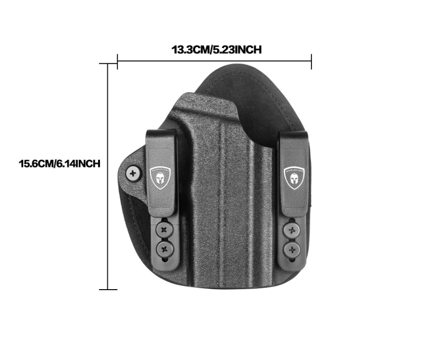 ซอง พกใน Universal Hybrid Kydex&Nylon Holster for Pistols, 9mm Holsters for Pistols, Concealed Carry 380 Holster for Women,Fits G19 G17,M&P Shield and Similar ส่งจากประเทศไทย