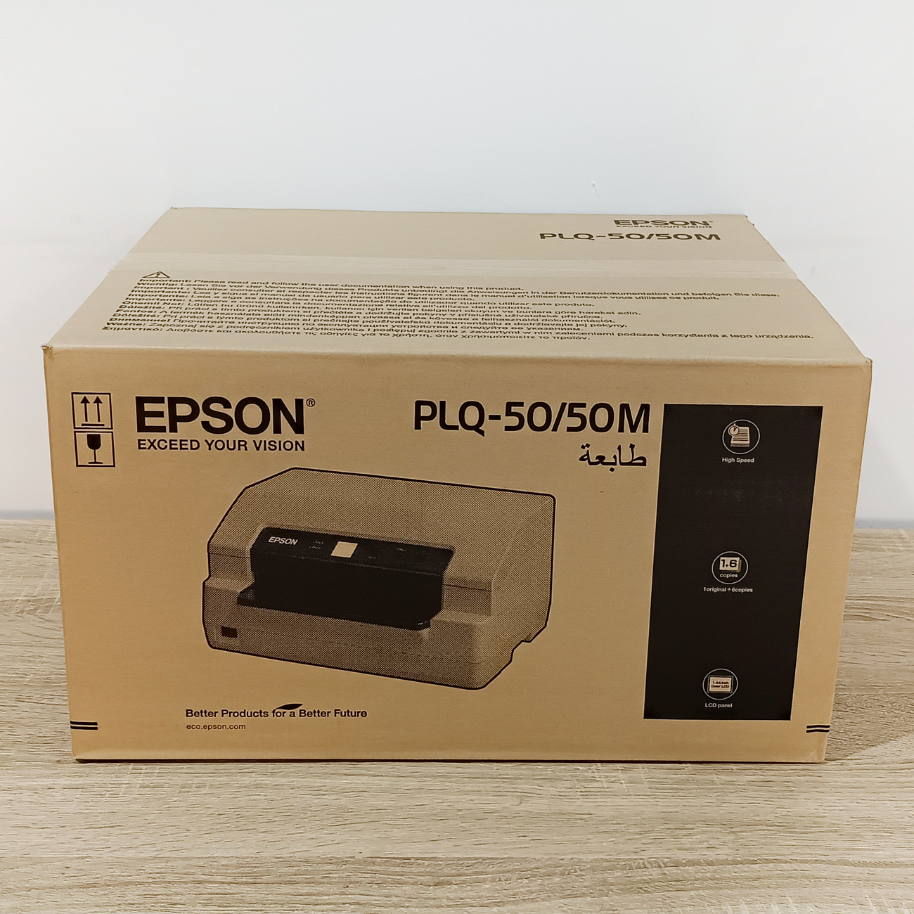เครื่องพิมพ์สมุด เครื่องพิมพ์เช็ค พร้อมโปรแกรมพิมพ์เช็ค Passbook printer EPSON PLQ-50 New original