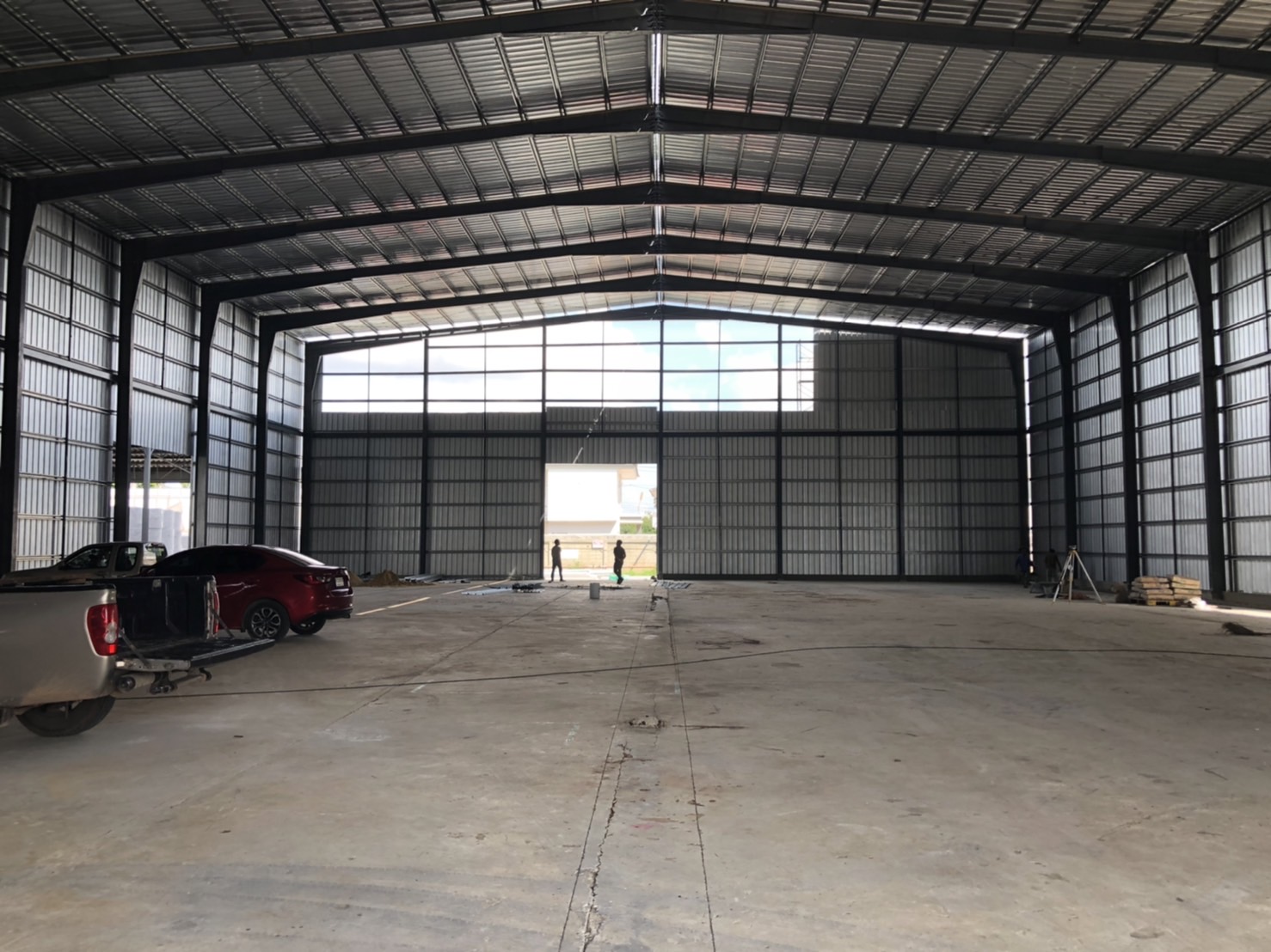 ผลงานโกดังสำเร็จรูป HW-H 30x45x8m