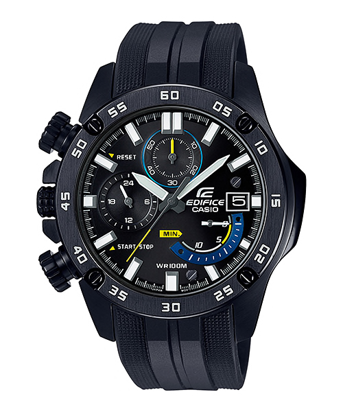 CASIO EDIFICE รุ่น EFR-558BP-1AVUDF สีดำ สินค้าใหม่ ของเเท้ รับประกันศูนย์ CMG