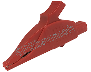 ปากคีบ สีแดง (Alligator Clip) AL-263 RED