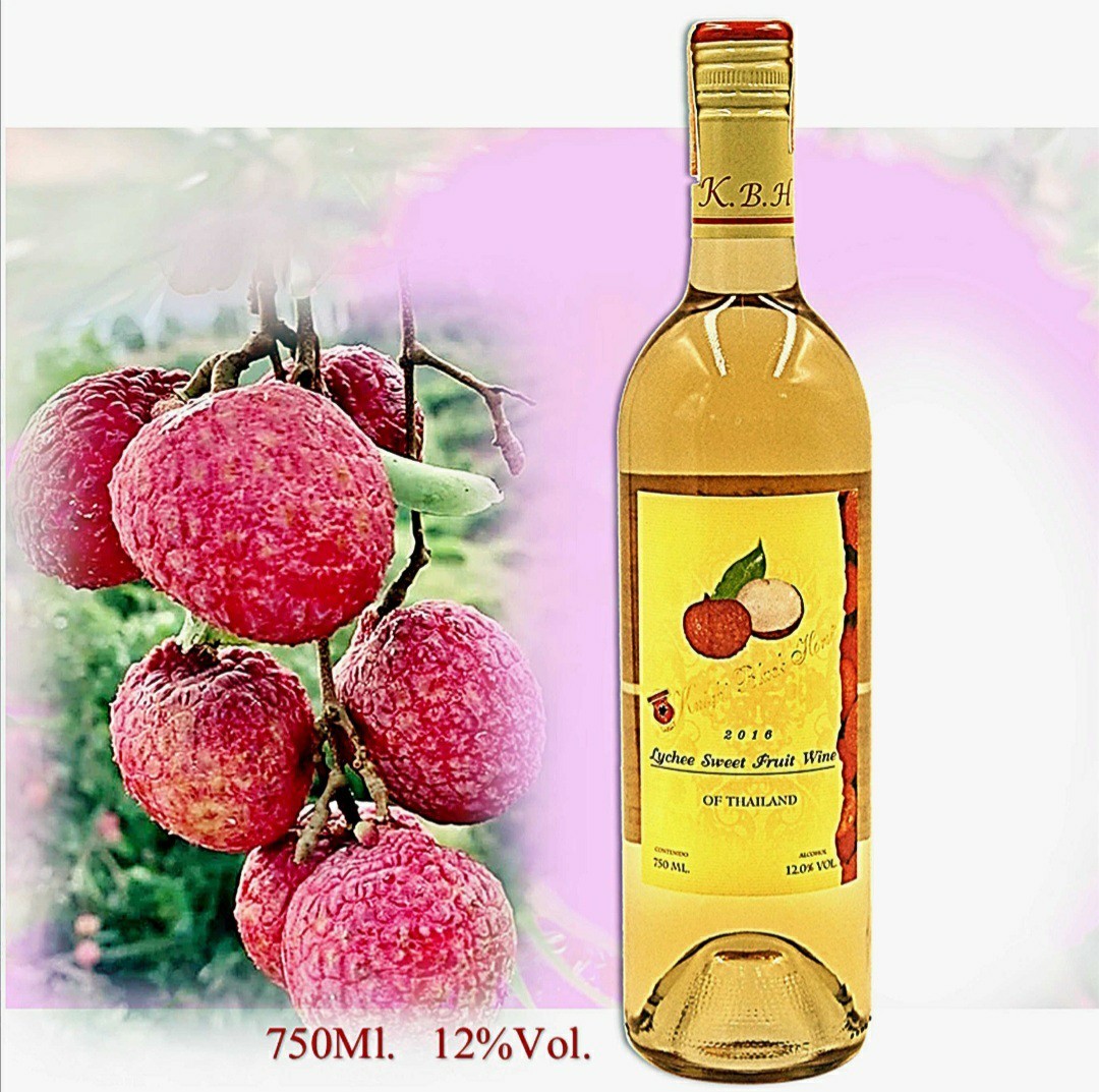 Wine Lylhee ,ไวน์ลิ้นจี่ 750 มล.