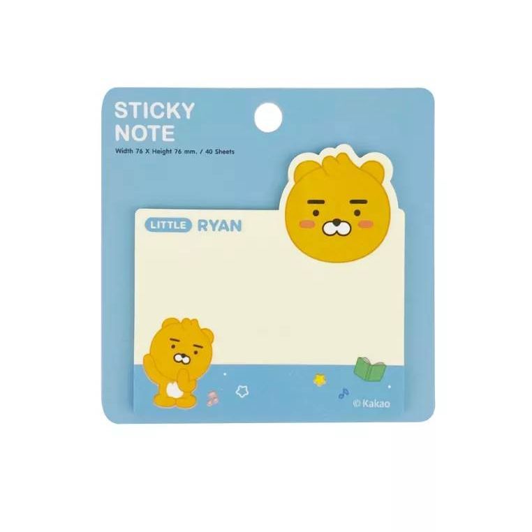 กระดาษโน๊ต กระดาษโน็ต โพสอิท Sticky note แบบมีกาวในตัว ลาย Kakao Friends รุ่น KK811