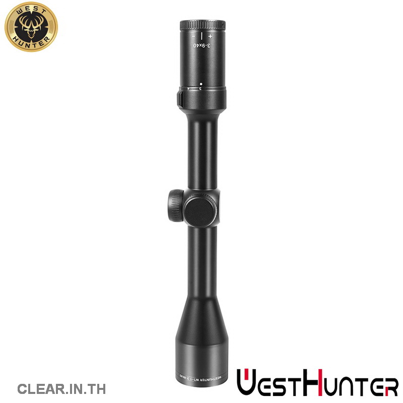 กล้องติดปืน WEST HUNTER WT-1 3-9X40 scope สินค้าแท้ รับประกัน 1 ปี