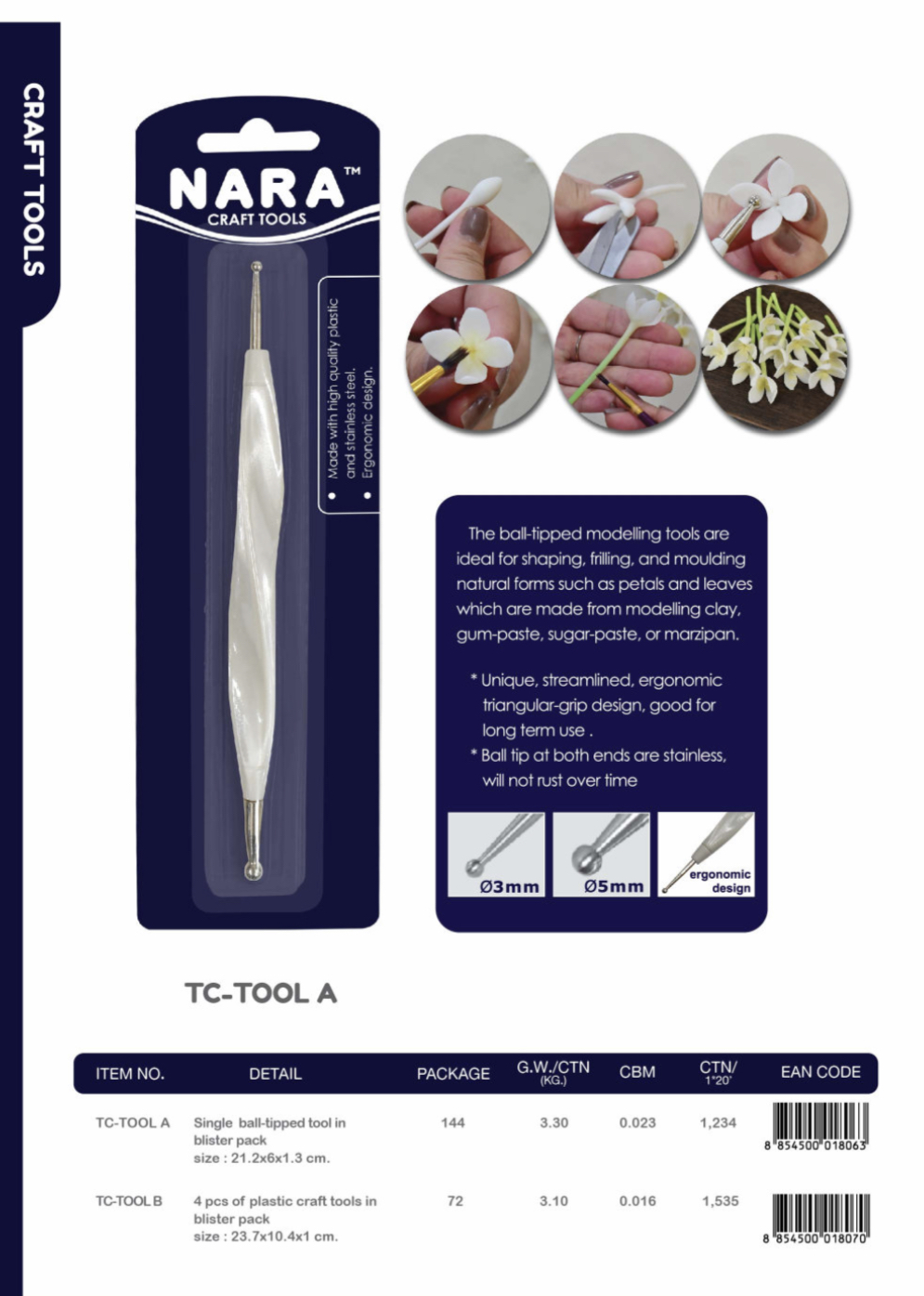 Craft Tool อุปกรณ์ป้นหัวบอล