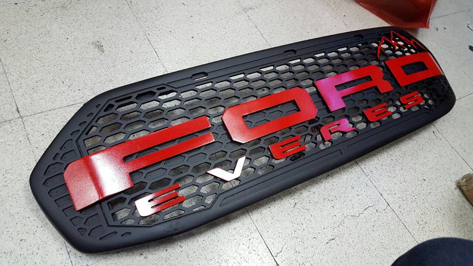 รวมกระจังหน้า Everest 2015