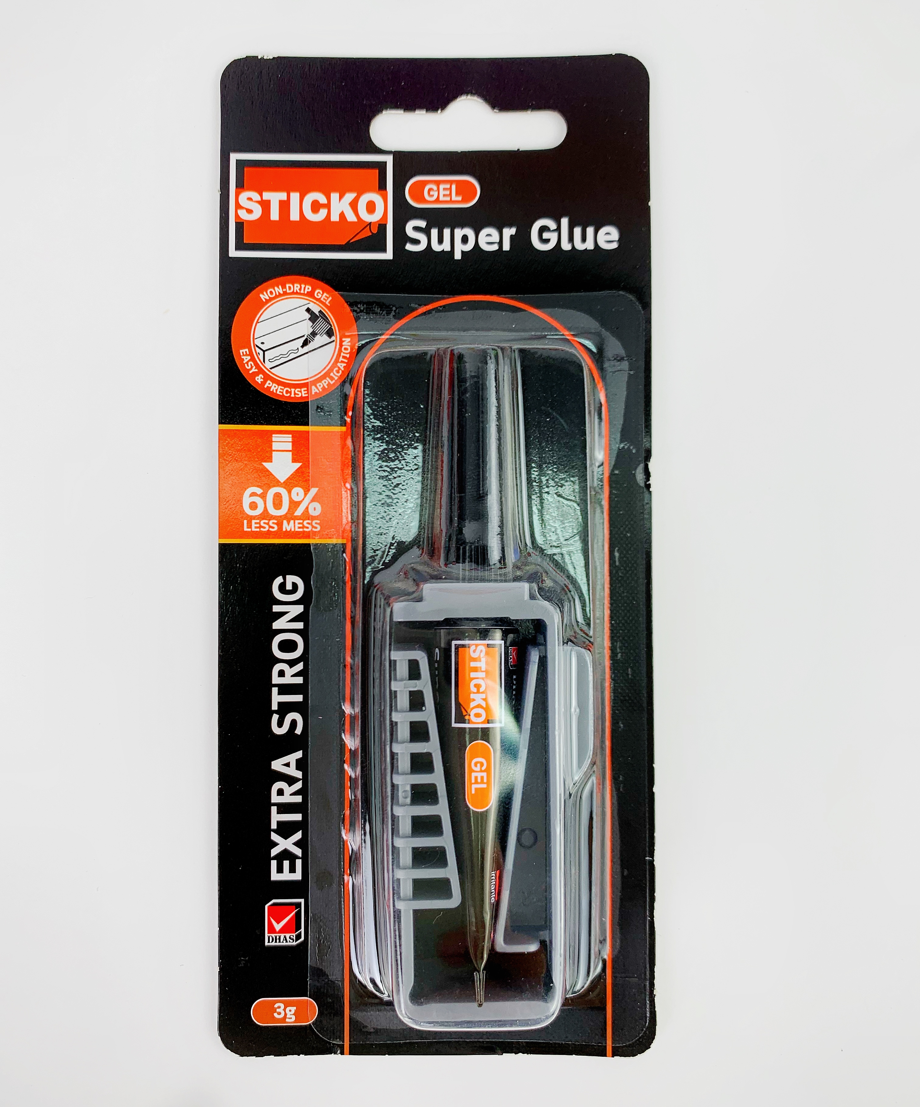 กาววิทยาศาสตร์ ชนิดเจล Sticko Gel Super Glue Extra Strong Elephant